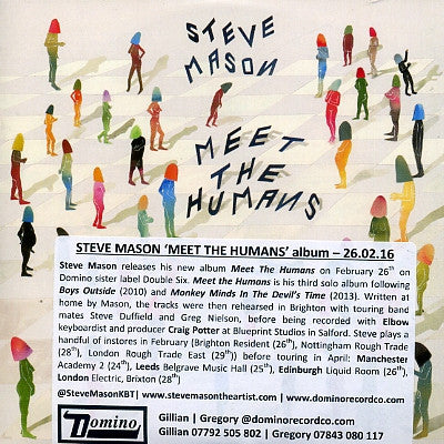 STEVE MASON (BETA BAND) - Meet The Humans