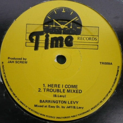 BARRINGTON LEVY - Here I Come