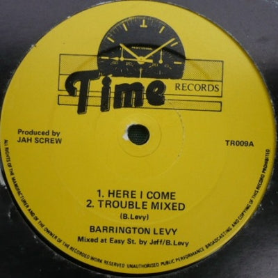 BARRINGTON LEVY - Here I Come