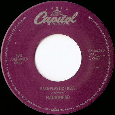 RADIOHEAD - Fake Plastic Trees
