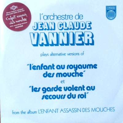 JEAN-CLAUDE VANNIER - L'Enfant Assassin Des Mouches Alternate Takes