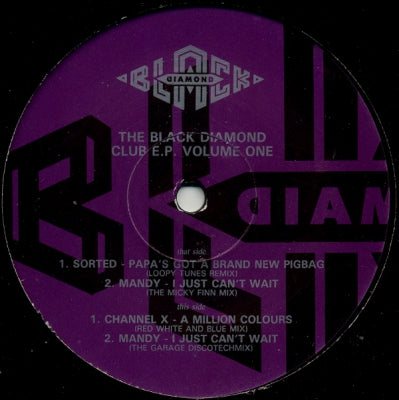VARIOUS - The Black Diamond Club EP (Vol. 1)