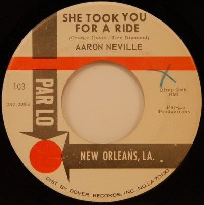AARON NEVILLE - She Took You For A Ride / Space Man