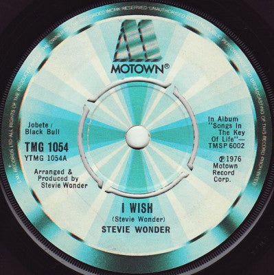STEVIE WONDER - I Wish / You And I