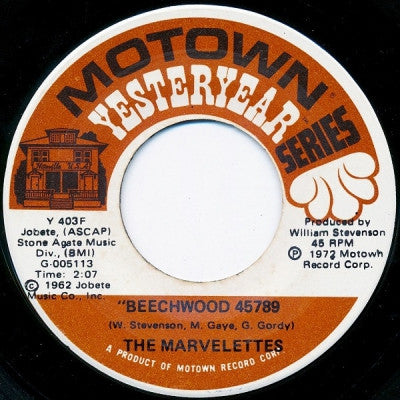 THE MARVELETTES - Beechwood 45789 / Playboy