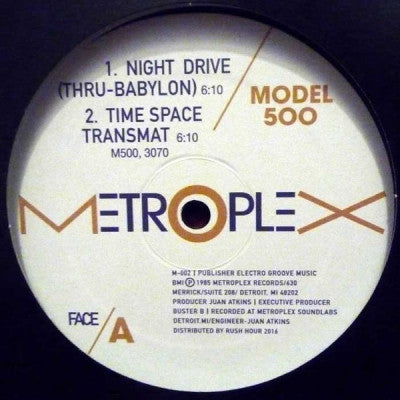 MODEL 500 - Night Drive (Thru-Babylon) / Time Space Transmat / No UFO's (D-MIX)
