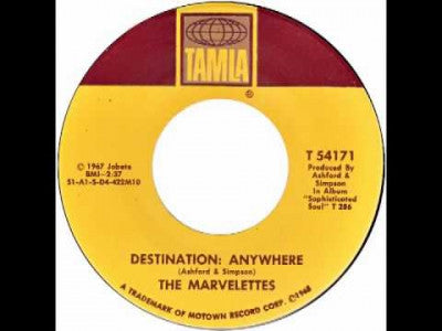 THE MARVELETTES - Destination: Anywhere / What's Easy For Two Is Hard For One