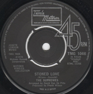 THE SUPREMES - Stoned Love / Nathan Jones