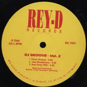 REYNALD "CRAZY FRENCHMAN" DESCHAMPS / EARTH PEOPLE - DJ Groove - Vol. 2