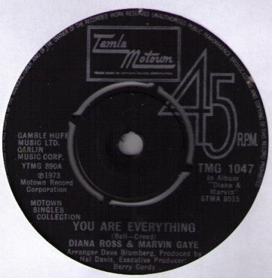 MARVIN GAYE & TAMMI TERRELL / DIANA ROSS & MARVIN GAYE - The Onion Song / You Are Everything