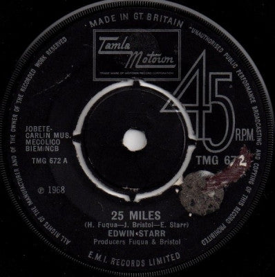 EDWIN STARR - 25 Miles / Mighty Good Lovin'