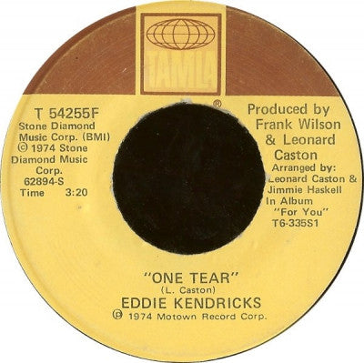 EDDIE KENDRICKS - One Tear / The Thin Man