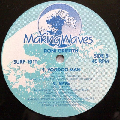 RONI GRIFFITH - (The Best Part Of) Breaking Up / Voodoo Man / Spys