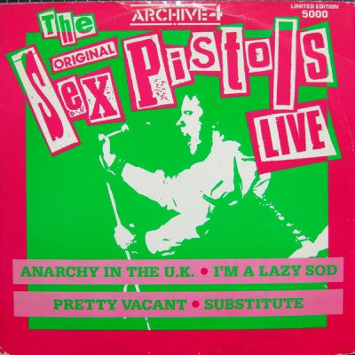 SEX PISTOLS - The Original Sex Pistols Live