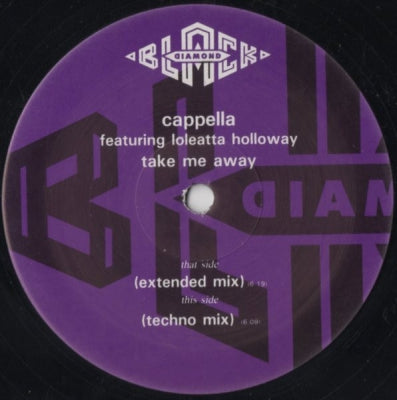 CAPPELLA w/ LOLEATTA HOLLOWAY - Take Me Away
