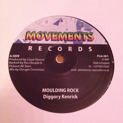 DIGGORY KENRICK - Moulding Rock