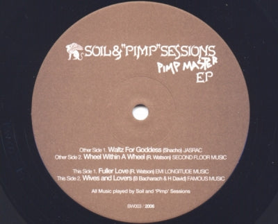 SOIL & "PIMP" SESSIONS - Pimp Master EP