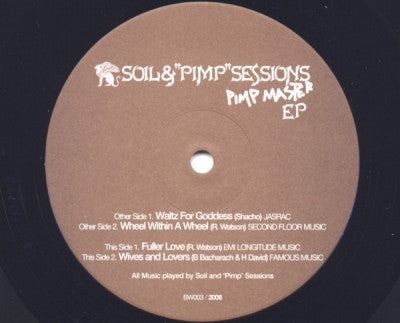 SOIL & "PIMP" SESSIONS - Pimp Master EP