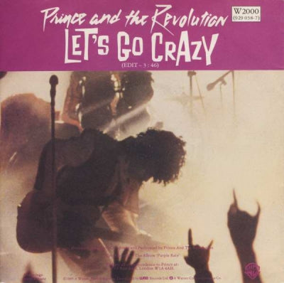 PRINCE AND THE REVOLUTION - Let's Go Crazy / Take Me With U