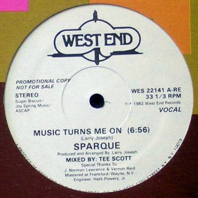 SPARQUE - Music Turns Me On