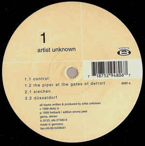 UNKNOWN ARTIST - Untitled