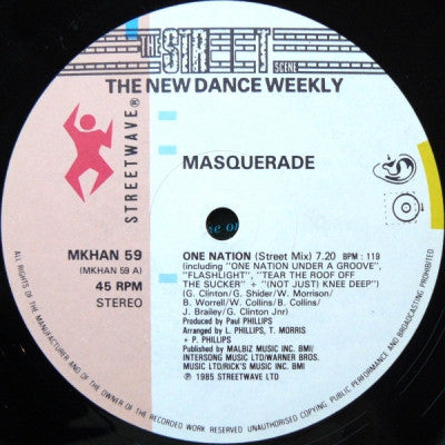 MASQUERADE - One Nation