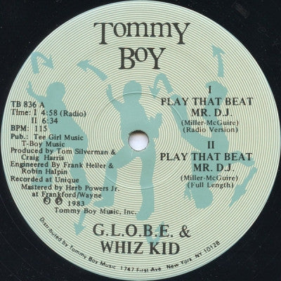 G.L.O.B.E. & WHIZ KID - Play That Beat Mr. DJ