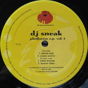 DJ SNEAK - Platforms EP Vol.2