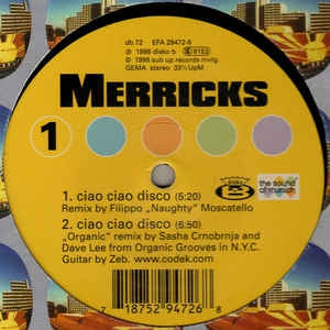 MERRICKS - Ciao Ciao Disco