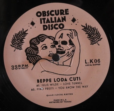 BEPPE LODA - Obscure Italian Disco - Beppe Loda Cuts