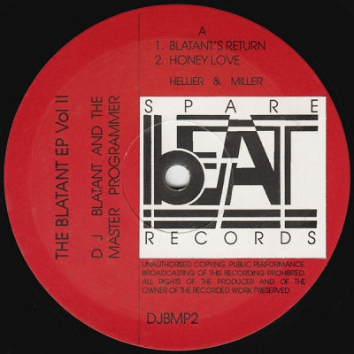 DJ BLATANT AND THE MASTER PROGRAMMER - The Blatant EP Vol II