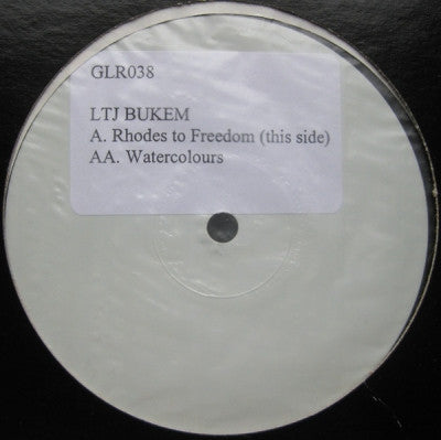 LTJ BUKEM - Rhodes To Freedom / Watercolours