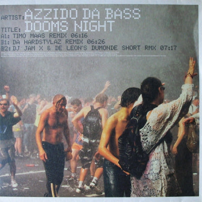 AZZIDO DA BASS - Dooms Night