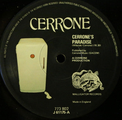 CERRONE - Cerrone's Paradise