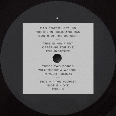 MAN POWER - The Tourist / Oye