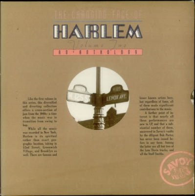 VARIOUS ARTISTS - The Changing Face Of Harlem Volume Two: An Anthology
