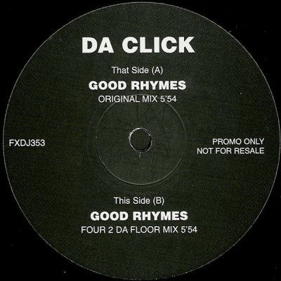 DA CLICK - Good Rhymes
