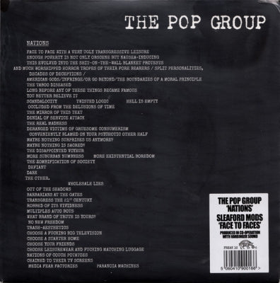 THE POP GROUP / SLEAFORD MODS - Nations / Face To Faces