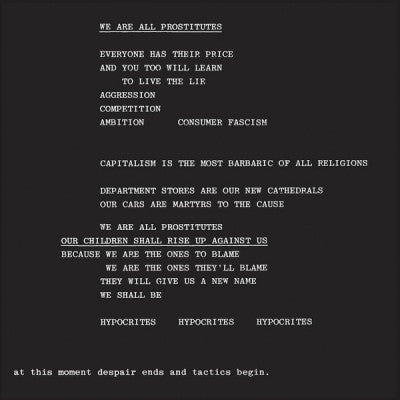 THE POP GROUP - We Are All Prostitutes