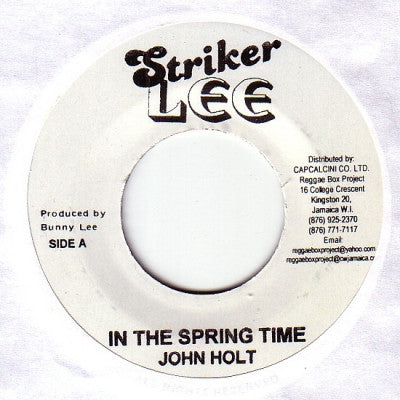 JOHN HOLT / JAH STITCH - In The Spring Time / Dread Inna Jamdown