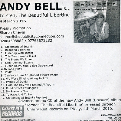 ANDY BELL - Torsten, The Beautiful Libertine