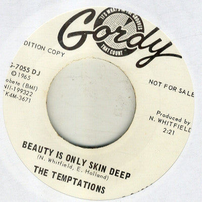 THE TEMPTATIONS - Beauty Is Only Skin Deep