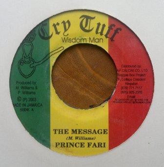 PRINCE FARI - The Message / Riddim