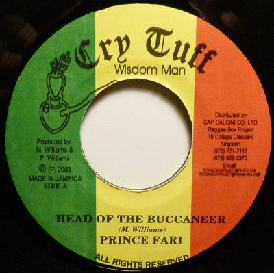 PRINCE FARI - Head Of The Buccaneer / Riddim