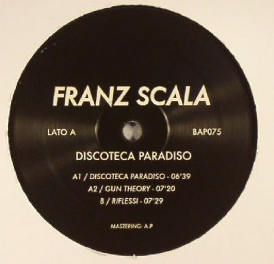 FRANZ SCALA - DISCOTECA PARADISO