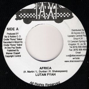 LUTAN FYAH - Africa