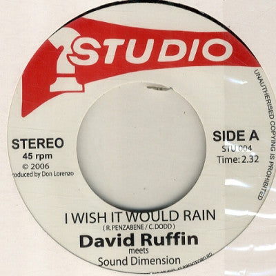 DAVID RUFFIN / SMOKEY ROBINSON - From Motown To Jamdown