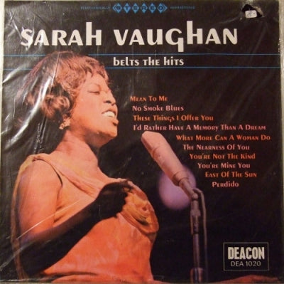 SARAH VAUGHAN - Belts The Hits