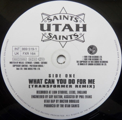 UTAH SAINTS - What Can You Do For Me