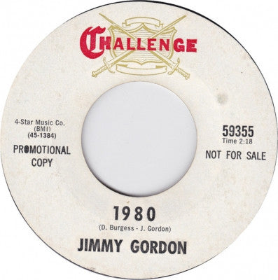 JIMMY GORDON - 1980 / Test Pattern